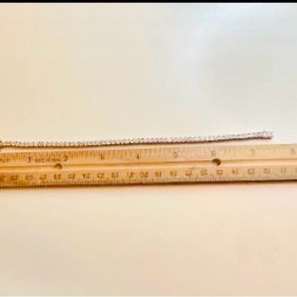 SUN Hallmarked 925 Moissanite Diamond Tennis Bracelet - Picture 7 of 7